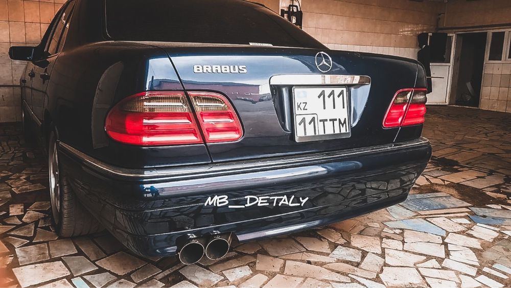 BRABUS косой глушитель Мерседес