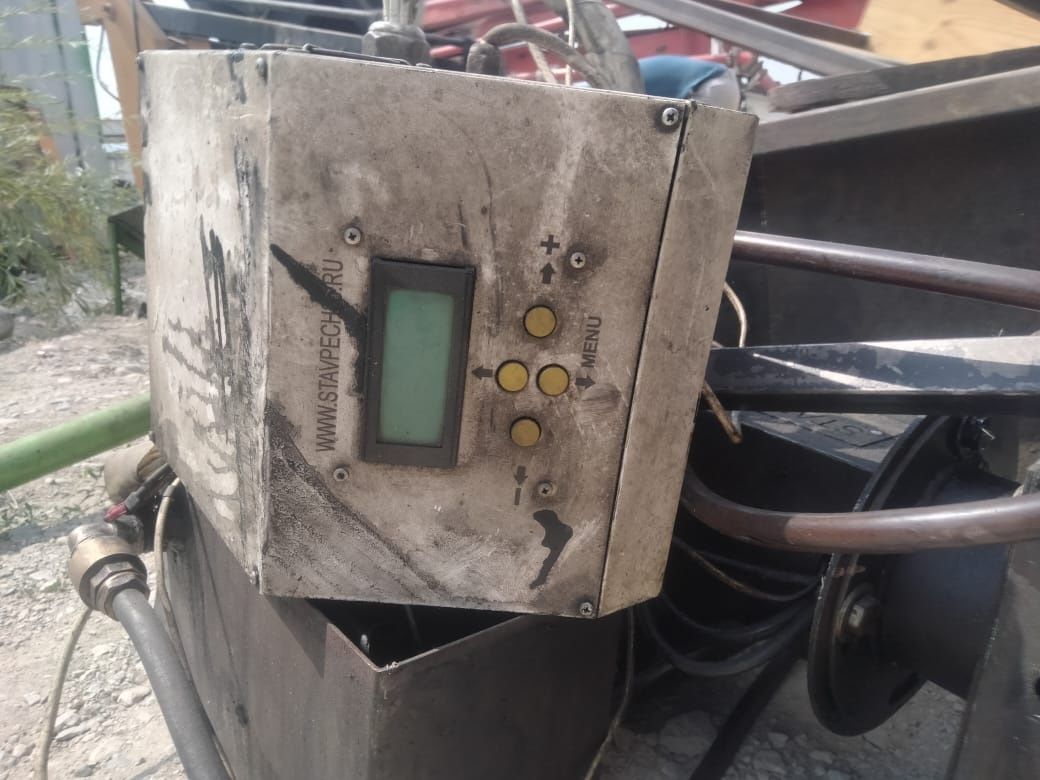 Продам печь на отработке