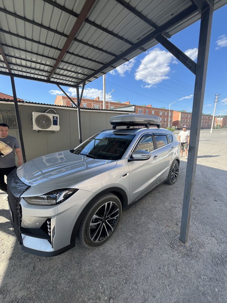 Автобокс Carl steelman , рейлинг Lux