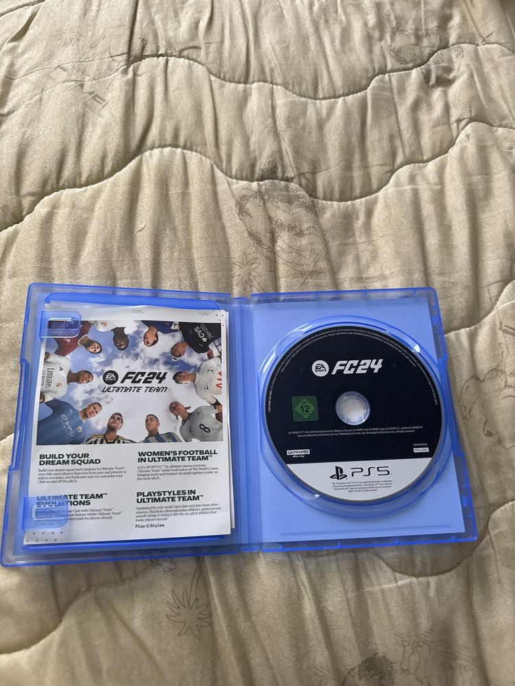 Продам диск FC 24 для PS5
