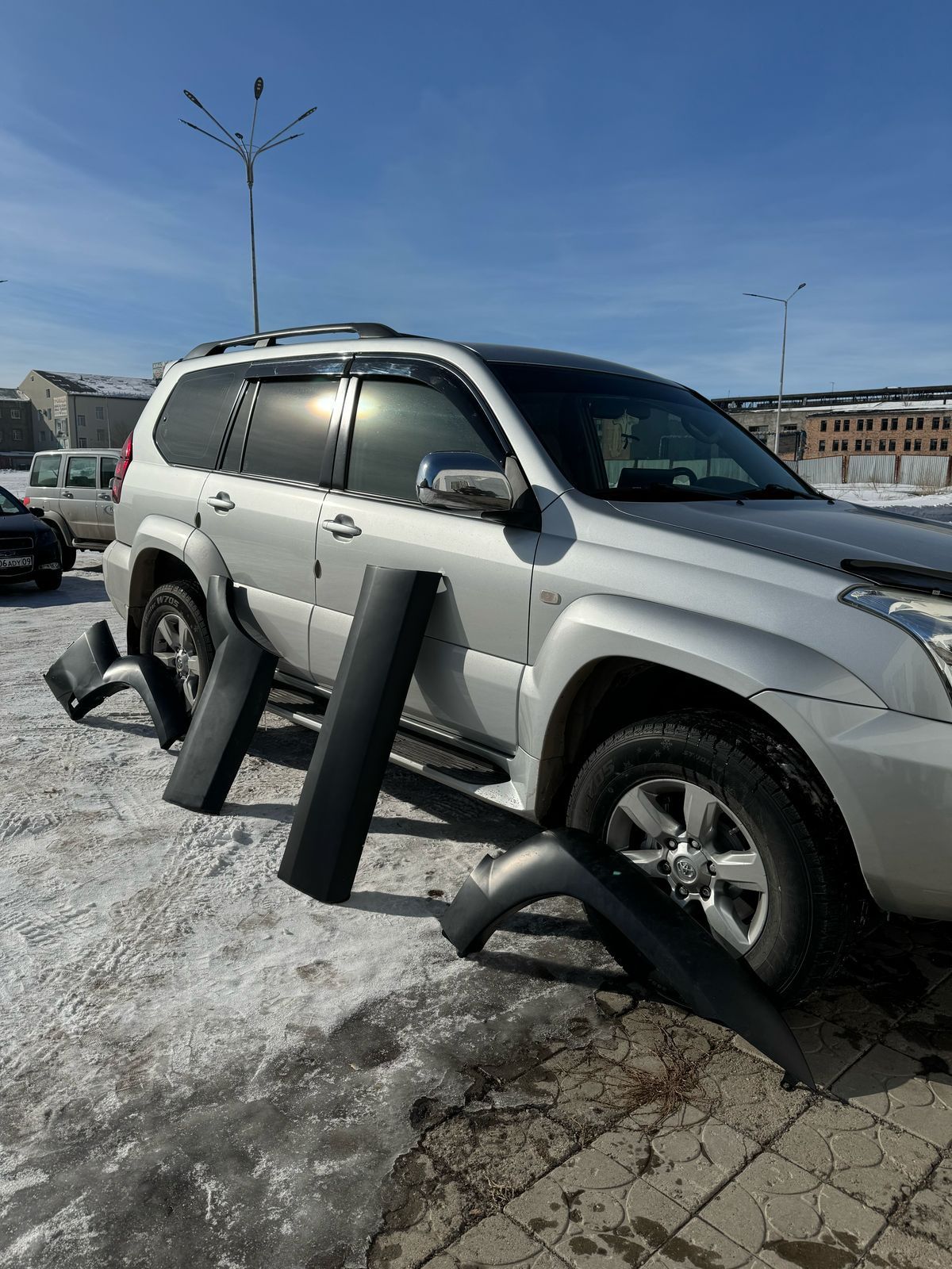 Противотуманки Тойота Ленд Крузер Прадо 120 gx470