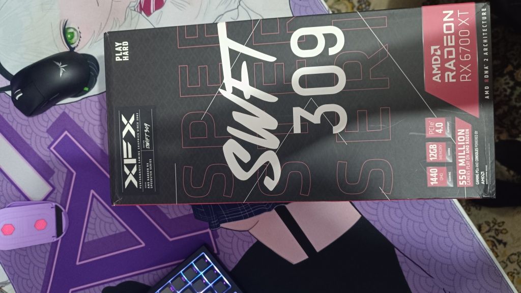 Игровая видеокарта rx 6700 xt