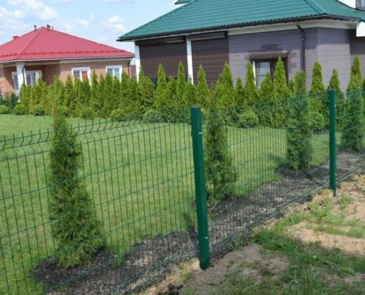 3D забор с установкой, монтаж 3д забора
