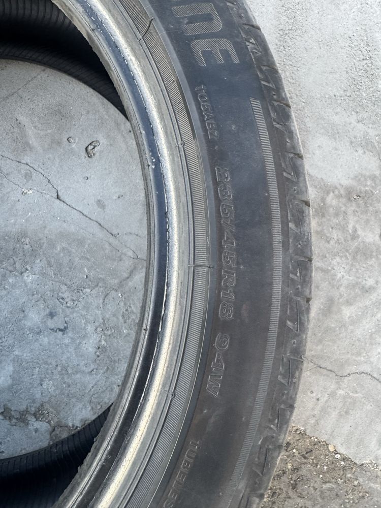 Продам шины летние r18