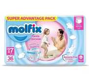 Molfix трусики подгузники размер 6 и 7