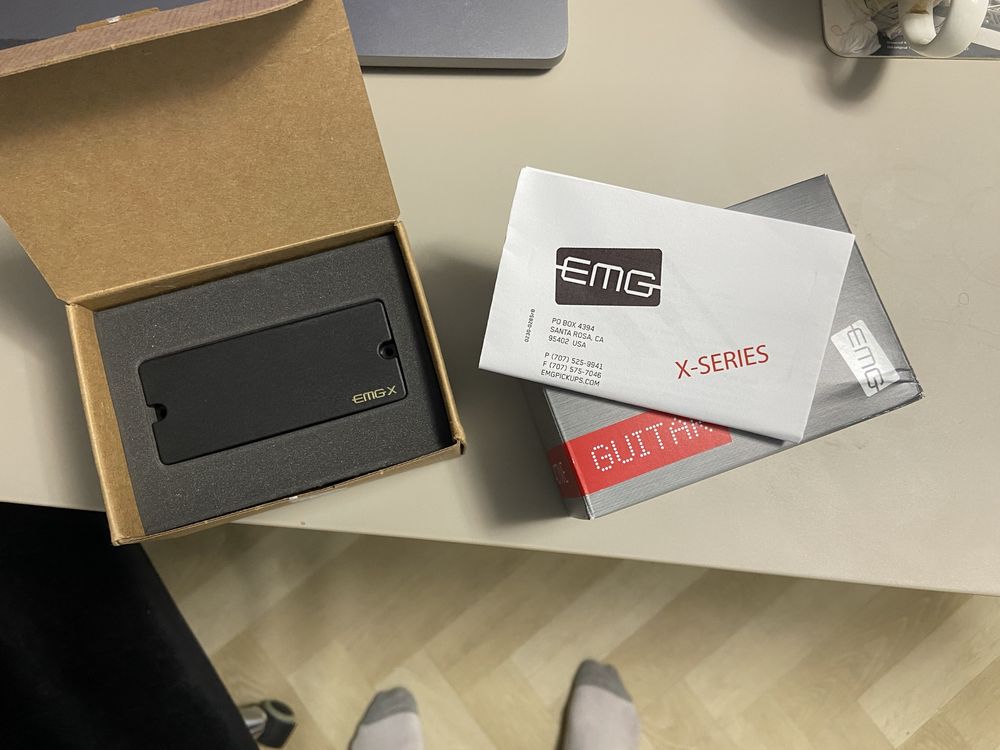 Звукосниматель для 7 струнной гитары EMG 707x