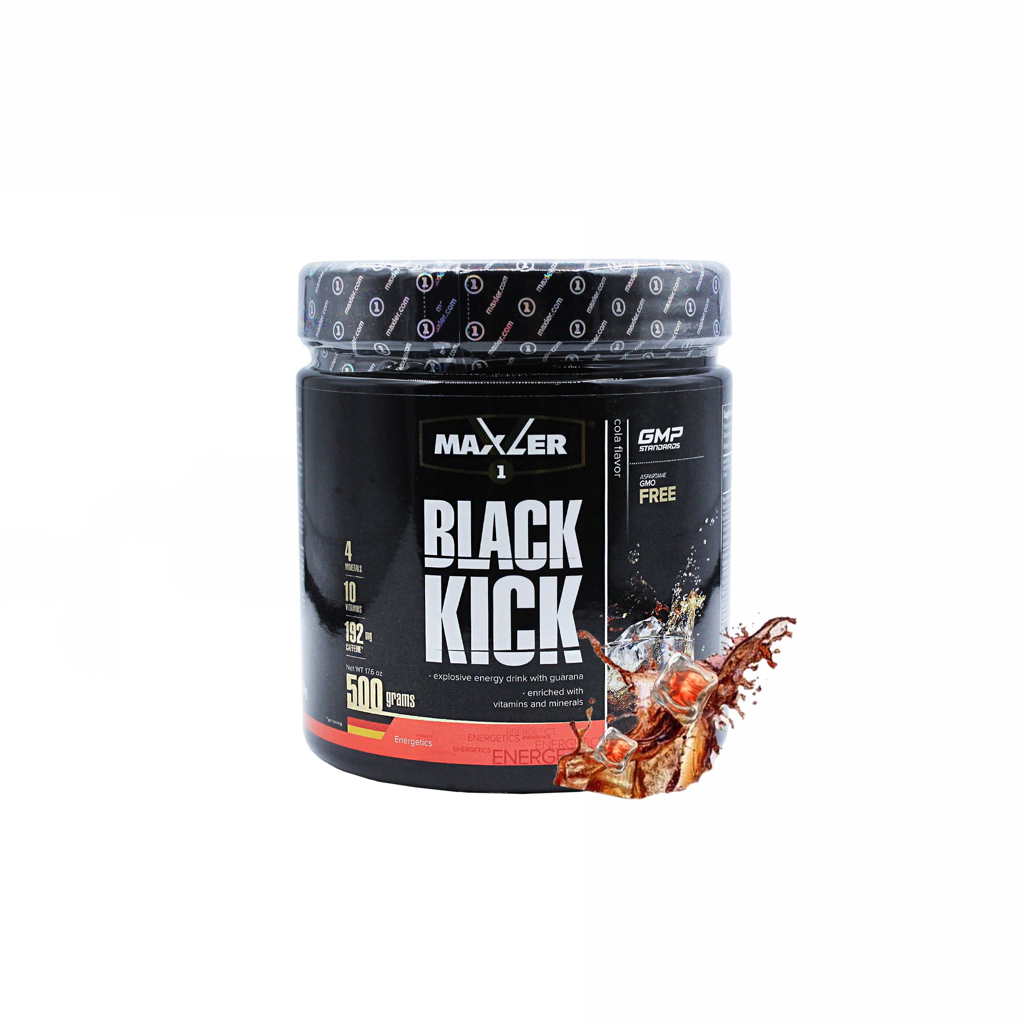 Предтренировочный комплекс Maxler Black Kick 17 порций 500 гр