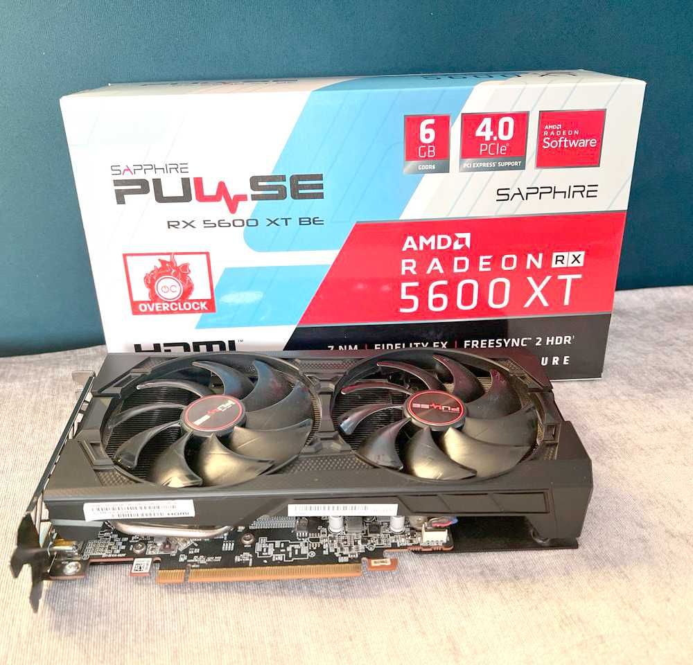 Продам видеокарту 5600XT, Sapphire Pulse