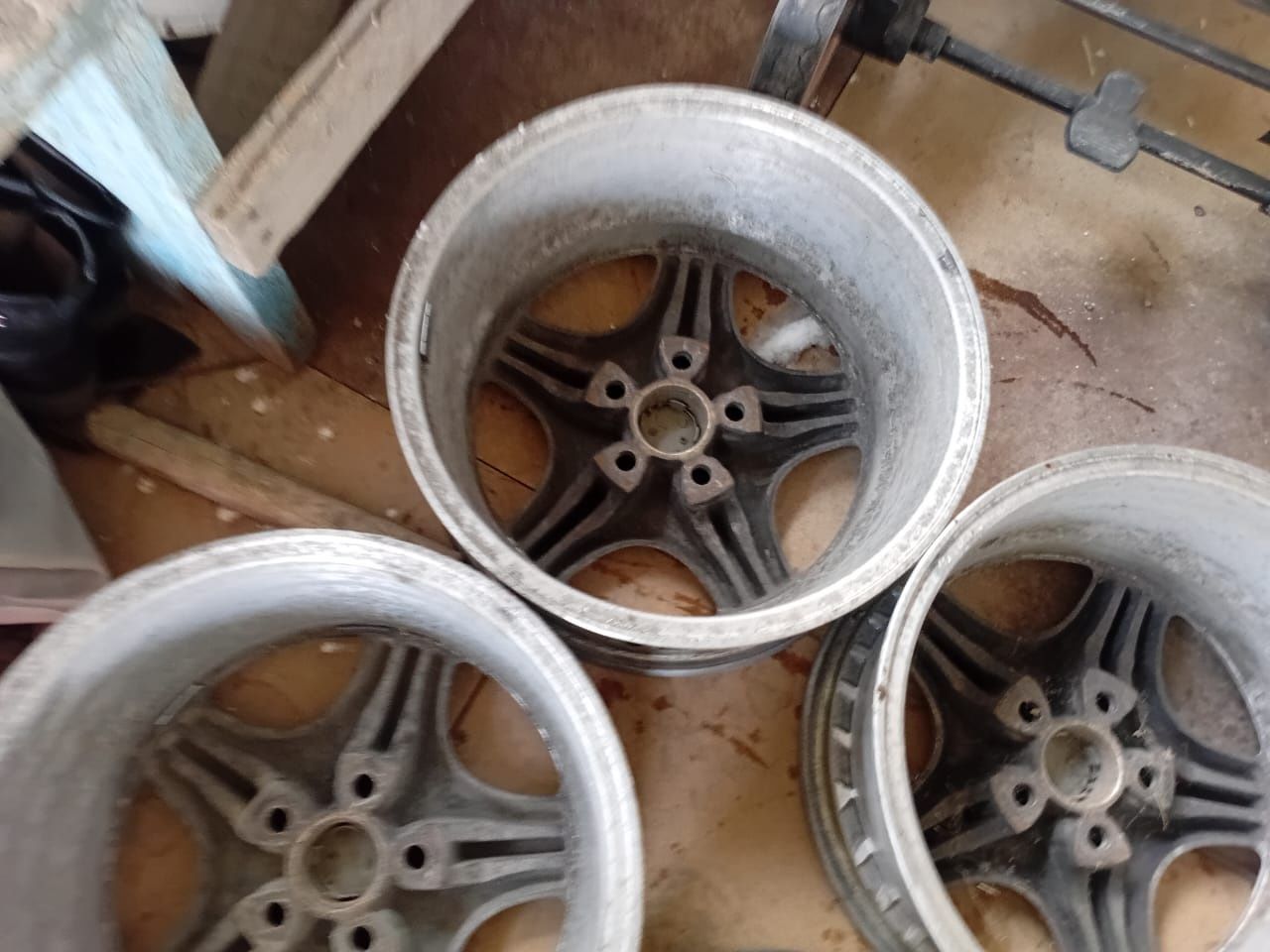 Диски R16 титановые