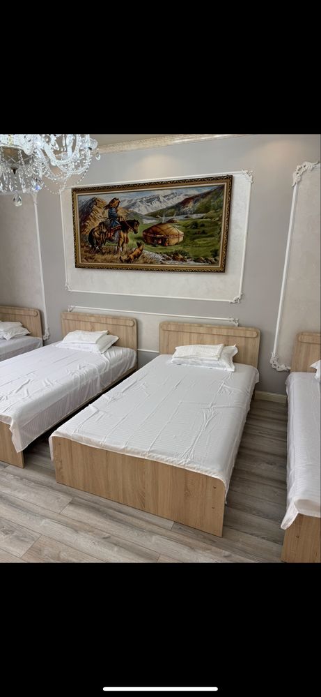 Продам кровать 120*2 м все новый не использованный, Мягкая