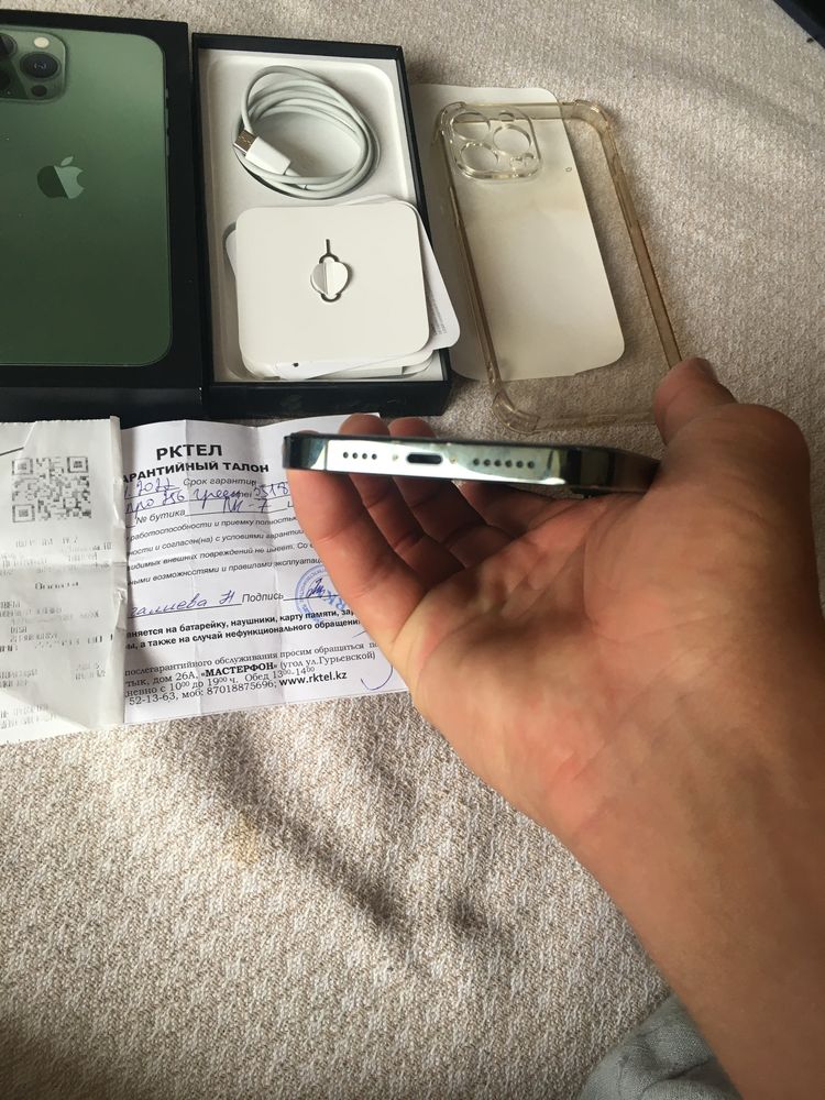 iPhone 13 Pro Max 256гб 5G полный комплект оригнал телефон супер мыкты