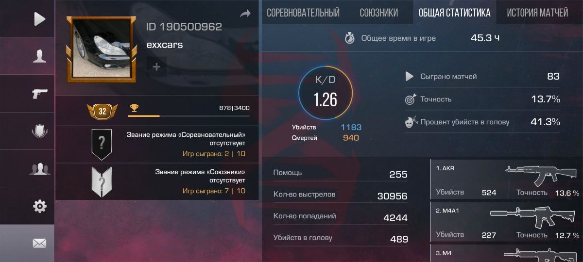 Продам Стандофф аккаунт