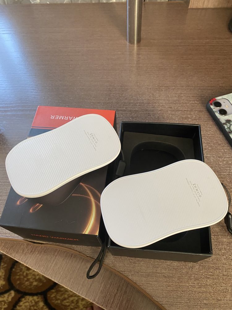 HAND WARMER power bank, грелка для рук и беспроводная зарядка