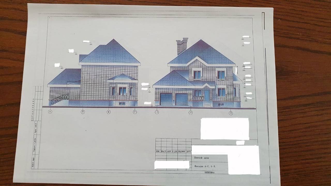 Продам проекты коттеджей на бумаге