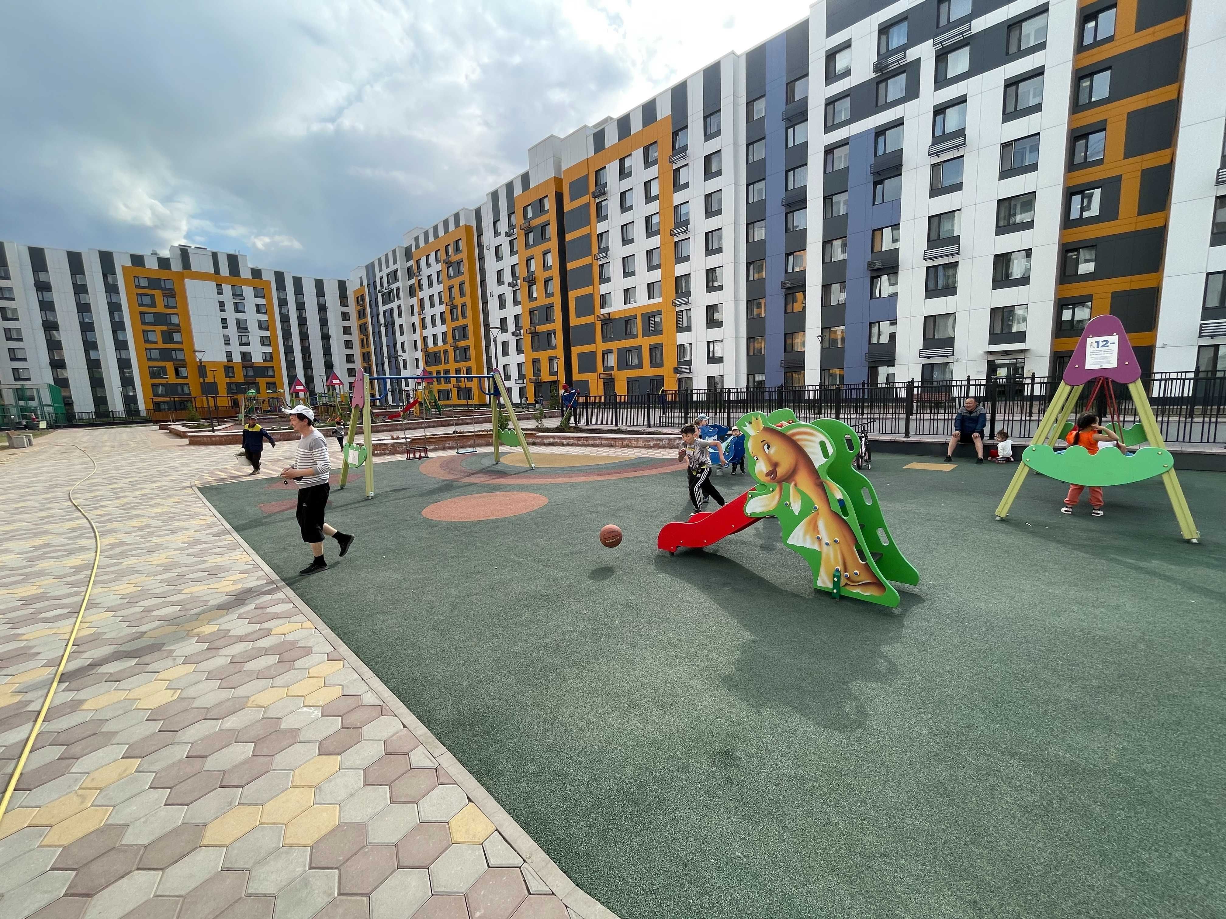 Nova City на Туране, Квартира посуточно, 1 ком, левый берег. Фото 100%