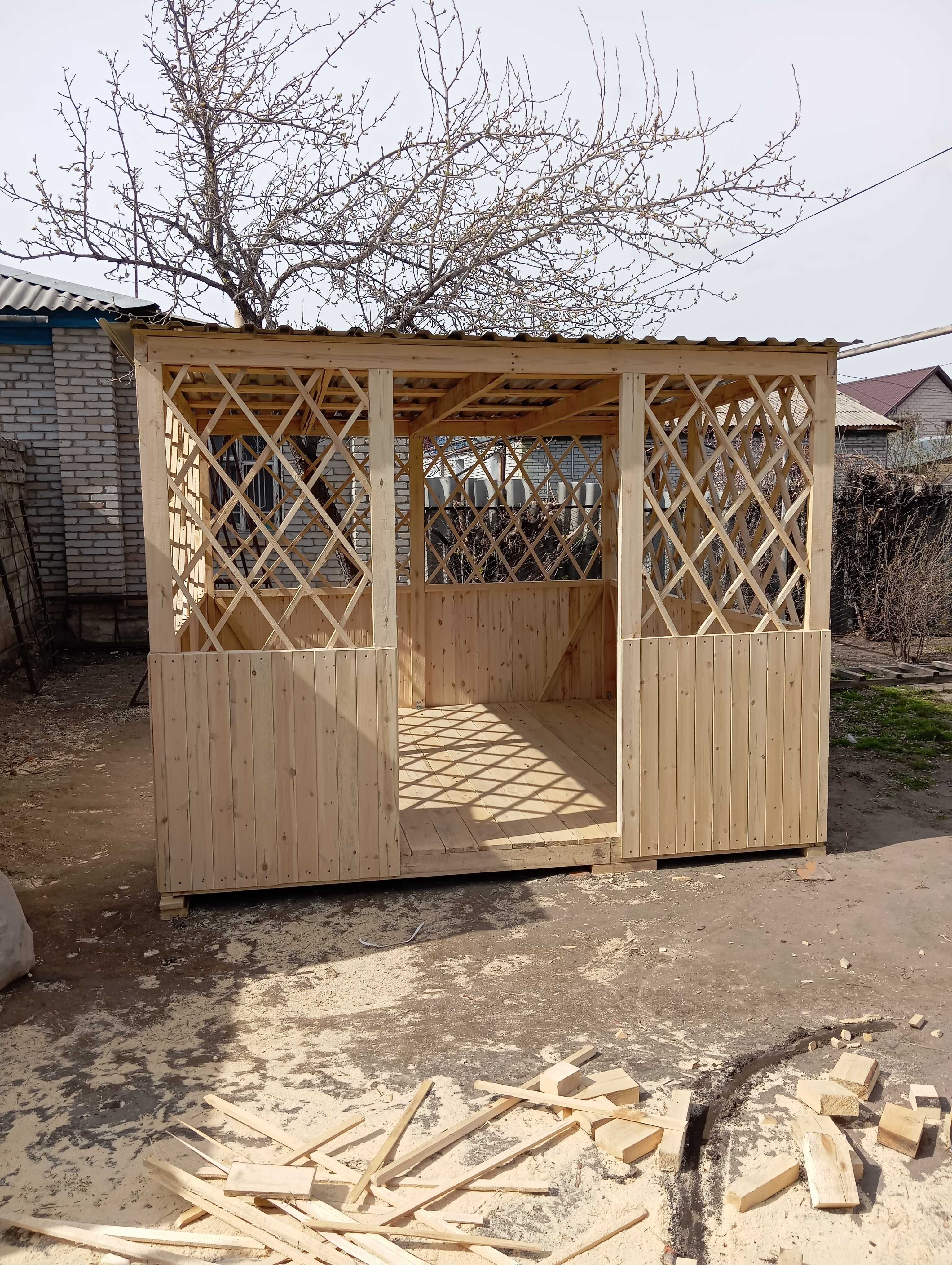 Беседка, топчан продам, изготовлю под ваши размеры