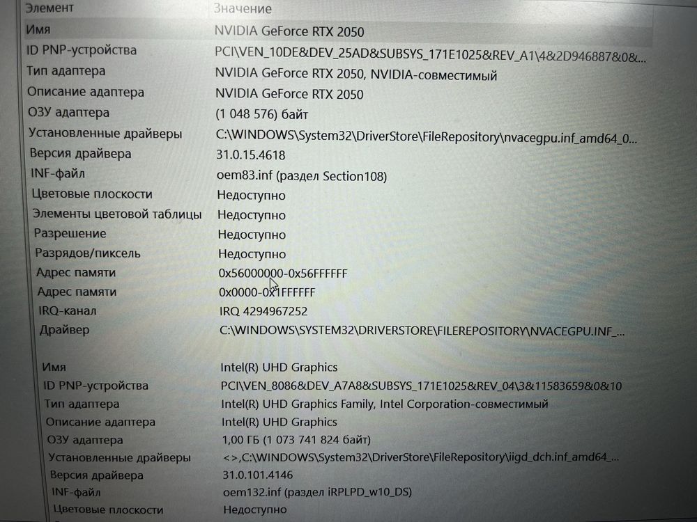 Продам Acer Nitro v15
