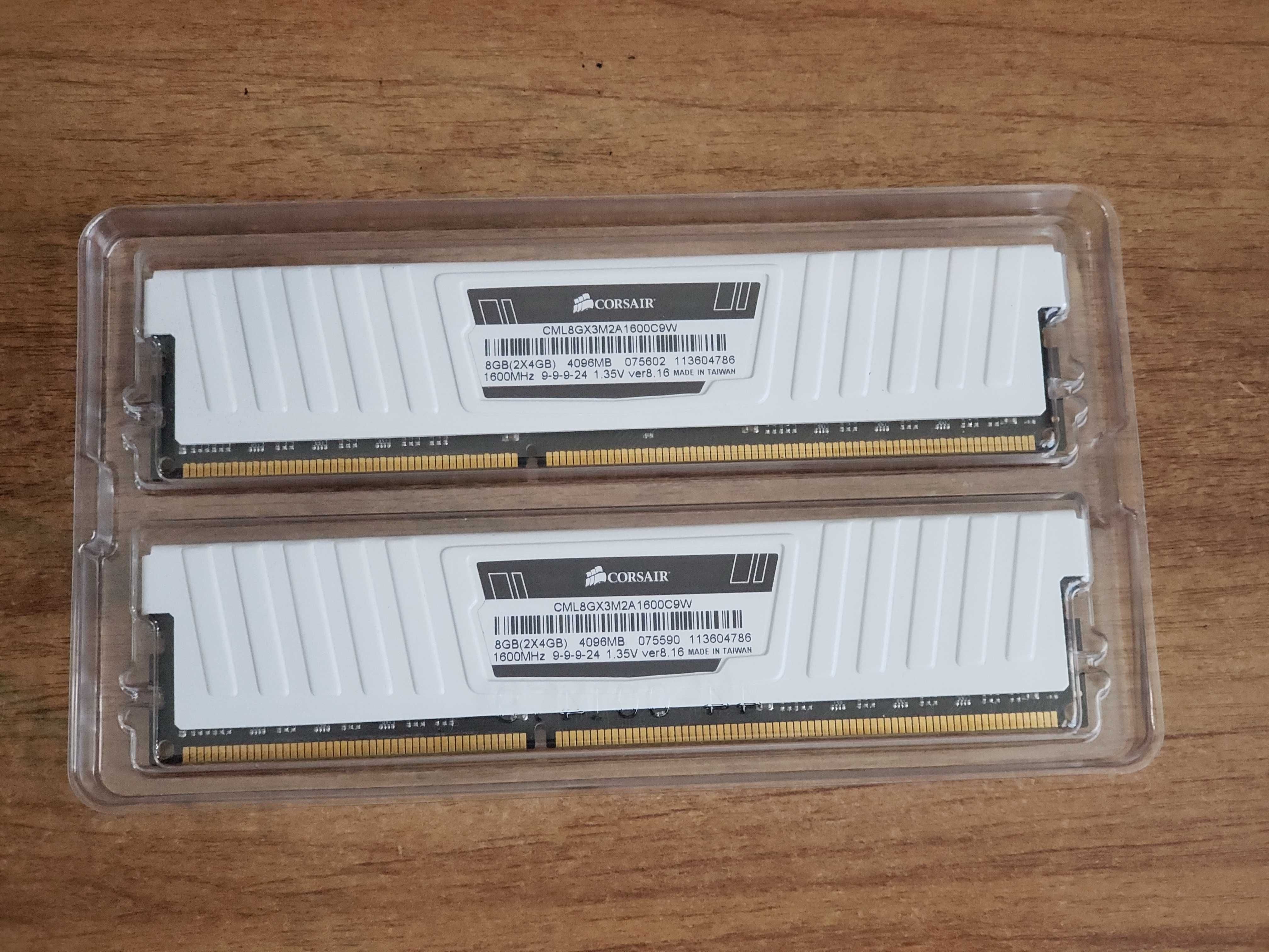 Vengeance® Low Profile White — 1.35V 8GB Dual Channel DDR3 Memory Kit