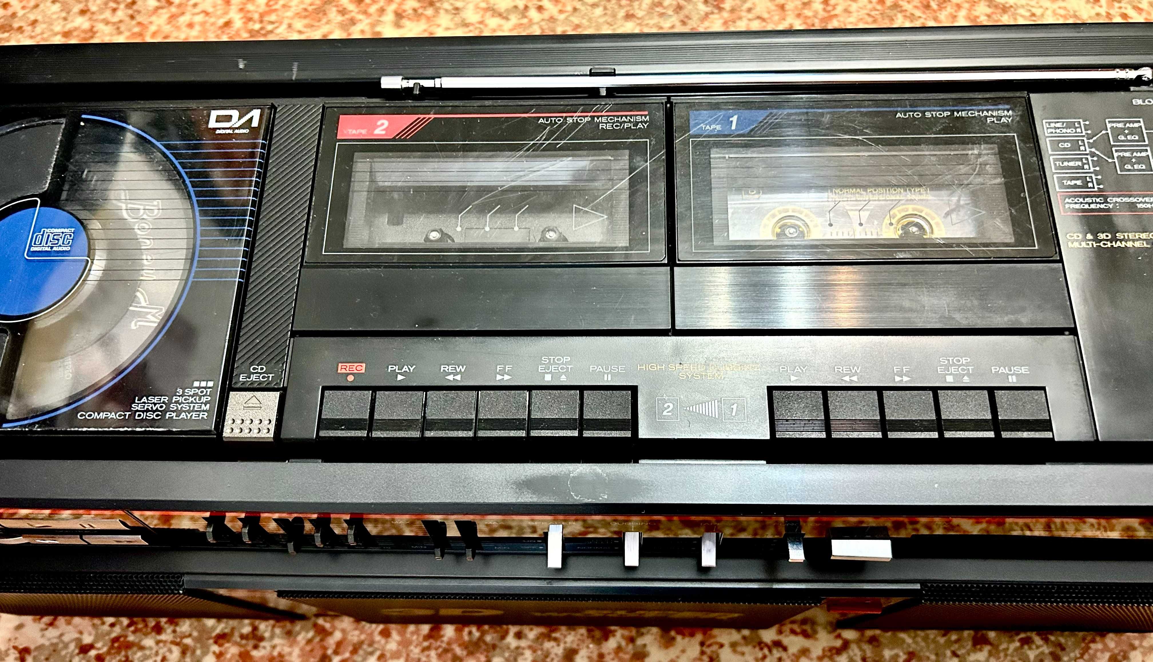 Магнитола Hitachi. CX-W800 Бумбокс Хитачи.