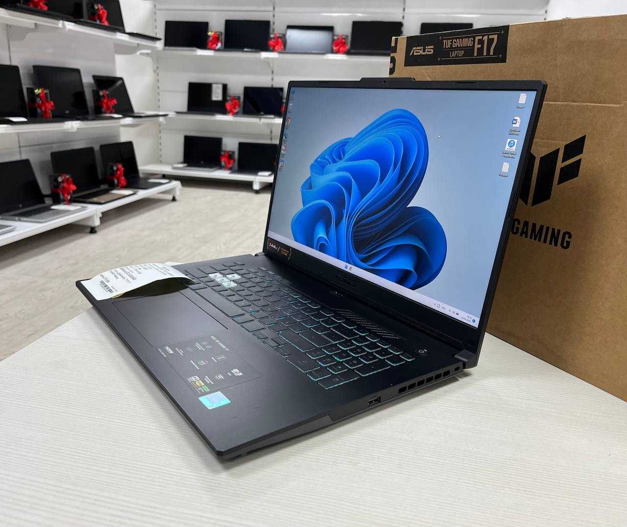 ASUS TuF F17 Core i5/ОЗУ 32/SSD 1TB+512/RTX 3050 Большой Экран