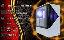 Gaming Ryzen 5 5600G_RTX3060 12GB_RAM 16GB DDR4_NVME-256GB_HDD-1TB