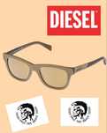 Новые солнцезащитные очки Diesel 100% original 100% UV защита из США