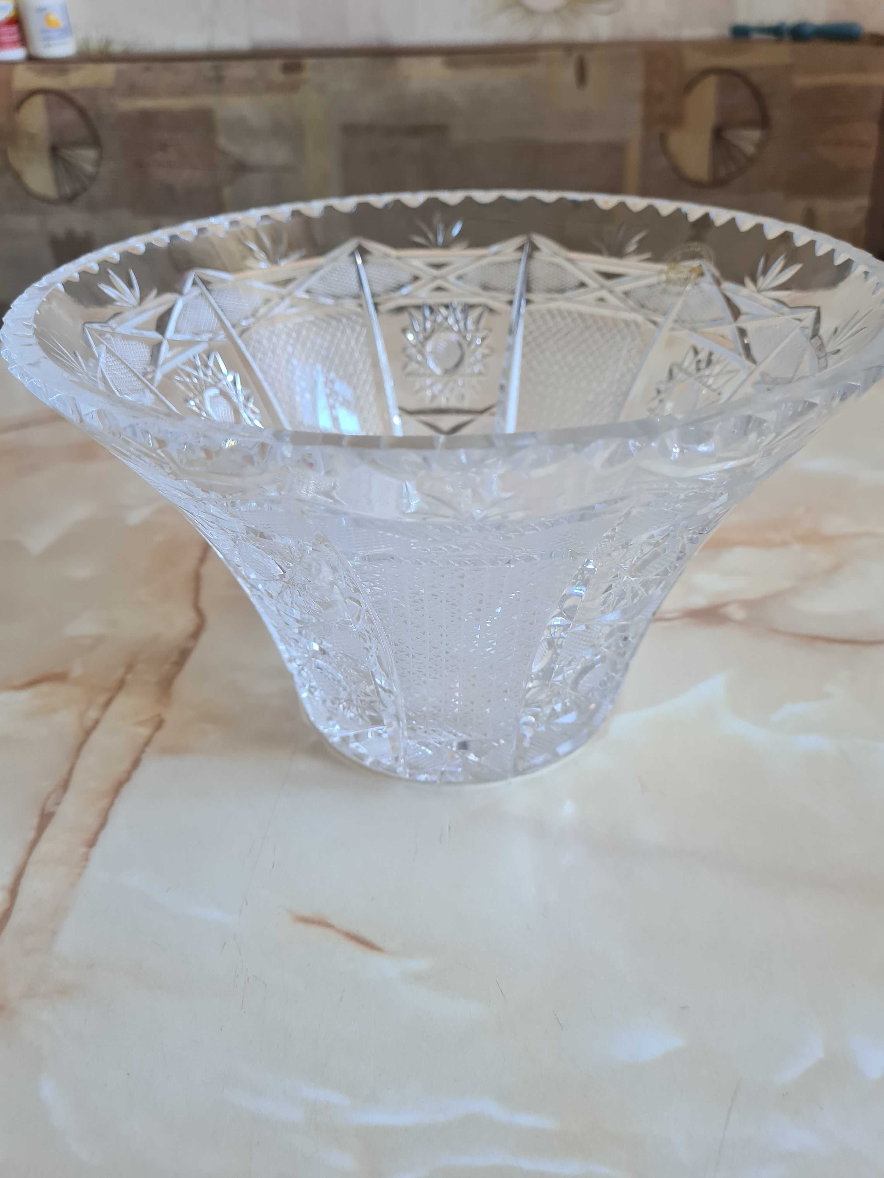 Хрустальные вазы салатницы Cristal Samobor