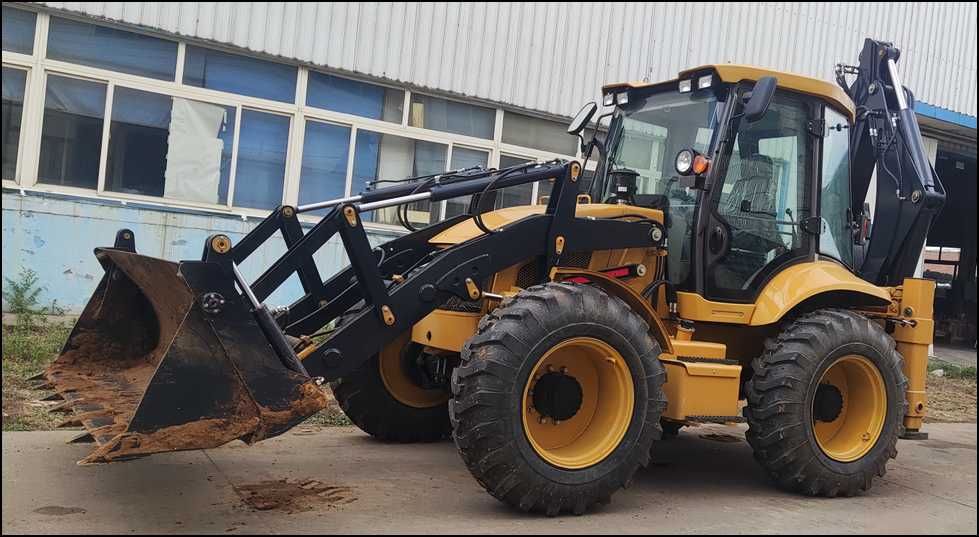Экскаватор-погрузчик Shanmon 388H