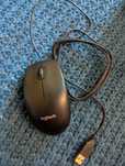 Мышка проводная logitech