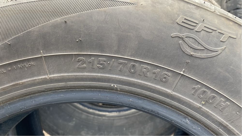 Автошина на 16. 215/70  4 шт в нал