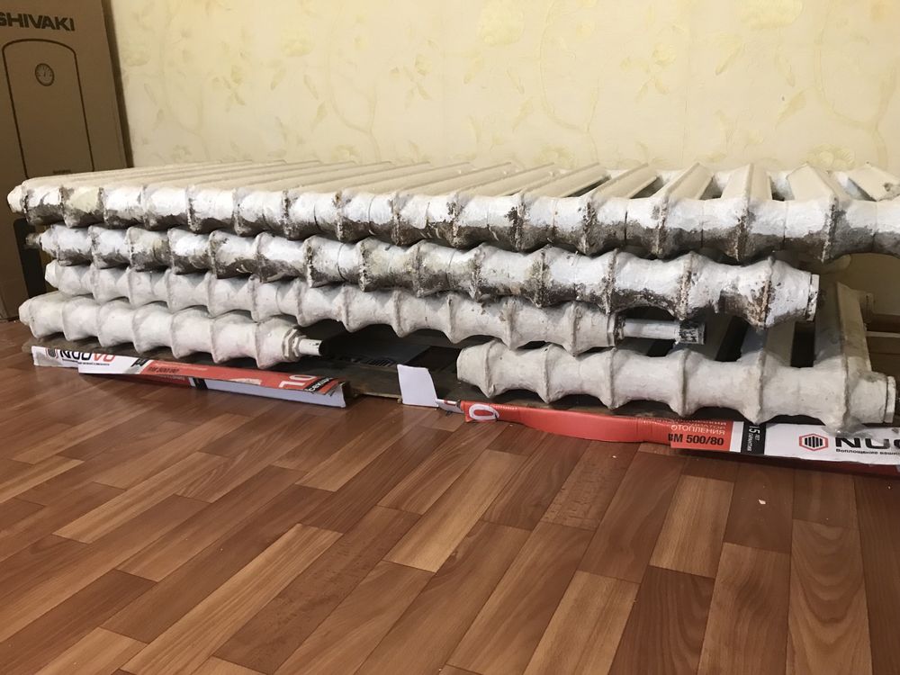 Батареи чугунные бу