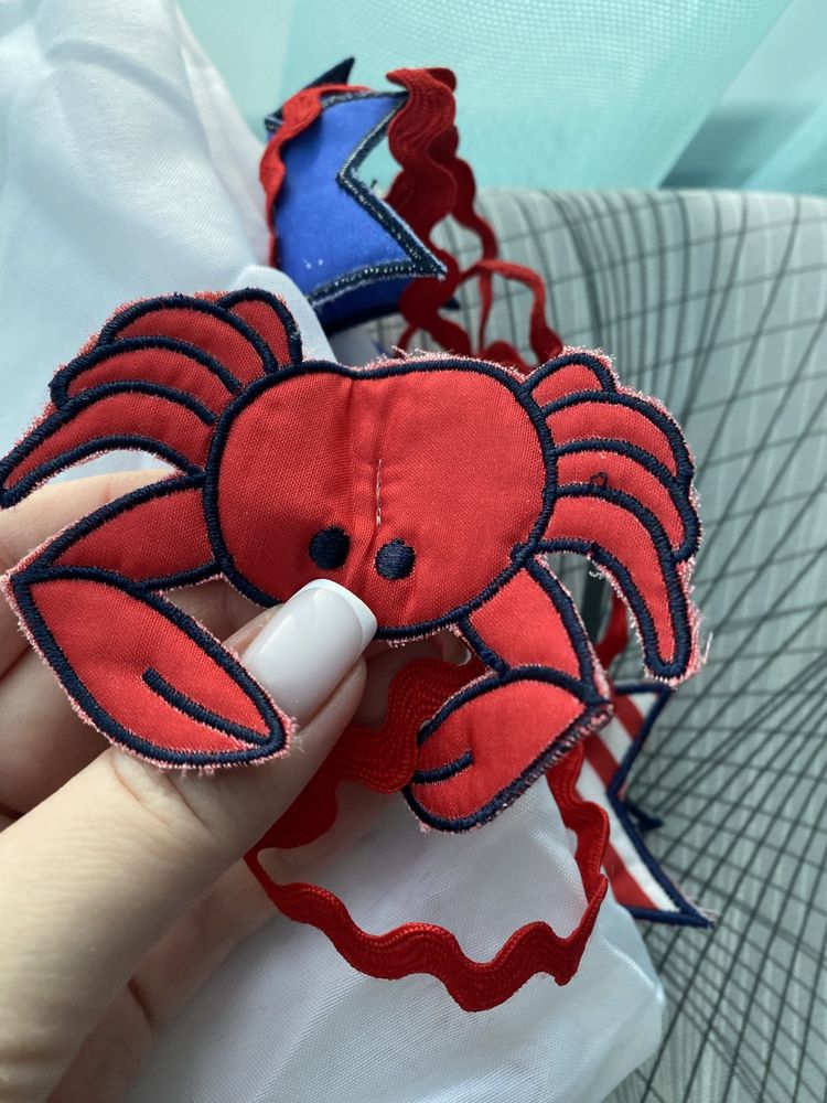 Продаю тюль в детскую комнату для мальчика в морском стиле