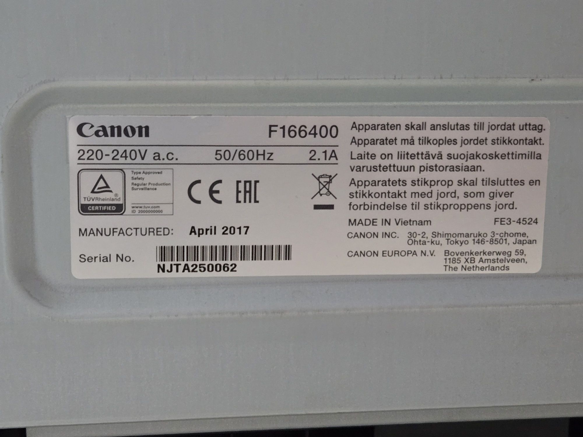 Принтер Canon i-sensys