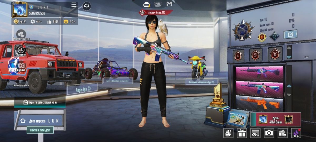 Аккаунт пубг mobile