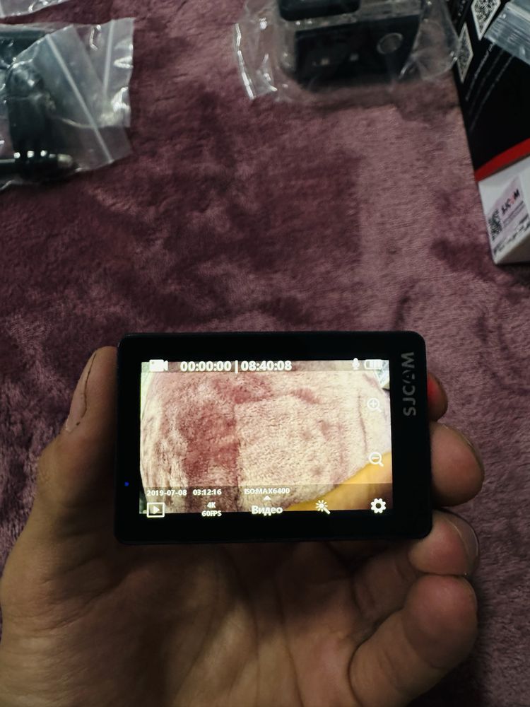 Экшн камера SJCAM 2.0 TOUCH SCREEN 4K 24FPS 60HZ