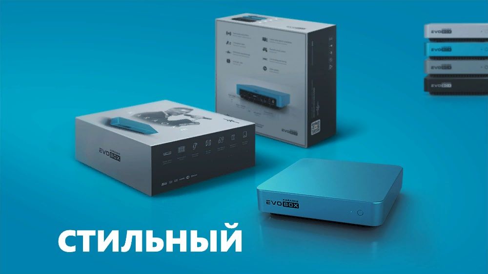 Премиальная караоке-система для дома EVOBOX Plus