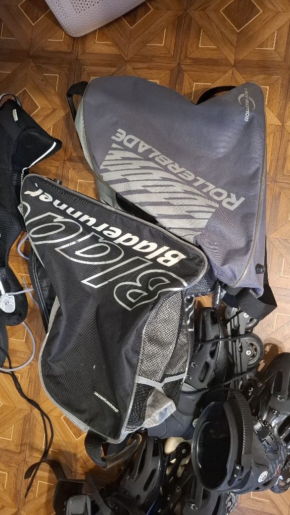 Продаю оригинальные ролики Rollerblade +сумка в отличном состояние