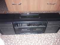 Магнитофон двухкассетный с радио Sony CFS W420L