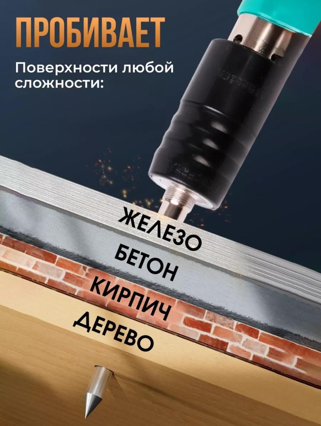 24/7 Пневматический гвоздезабивной пистолет . Пневмопистолет