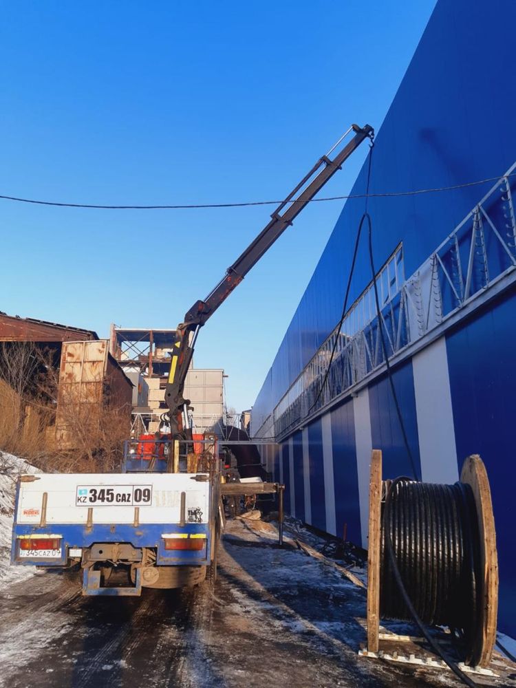 Услуги манипулятора 10т. Стрела 7т. Нал / безнал.