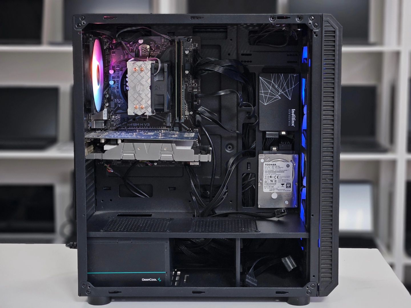 Игровой системный блок - Core i3-10100F/16GB/SSD 512GB/GTX 750 1GB