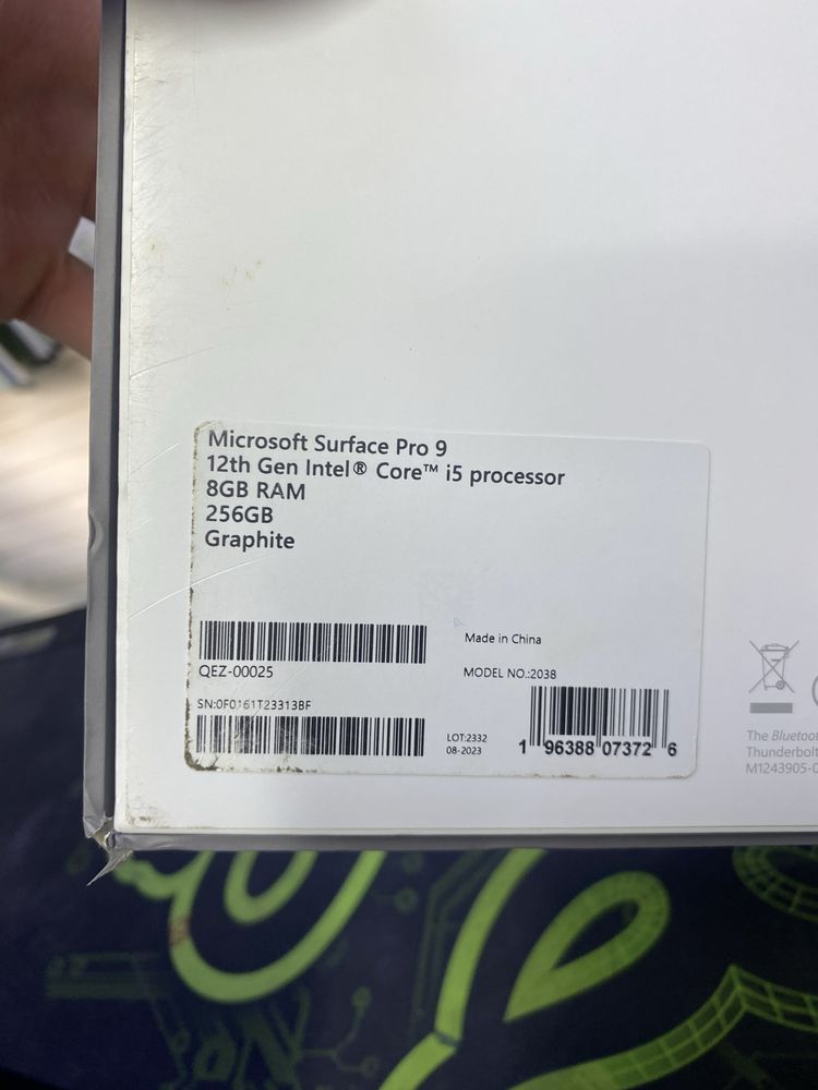 Microsoft Surface pro 9