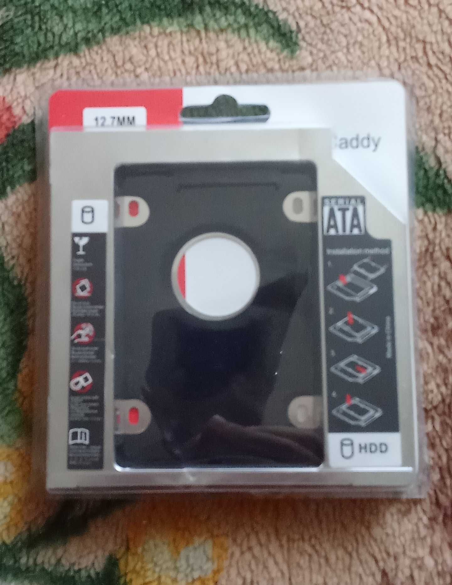 Переходник DVD to HDD, SSD Optibay 12.7 mm