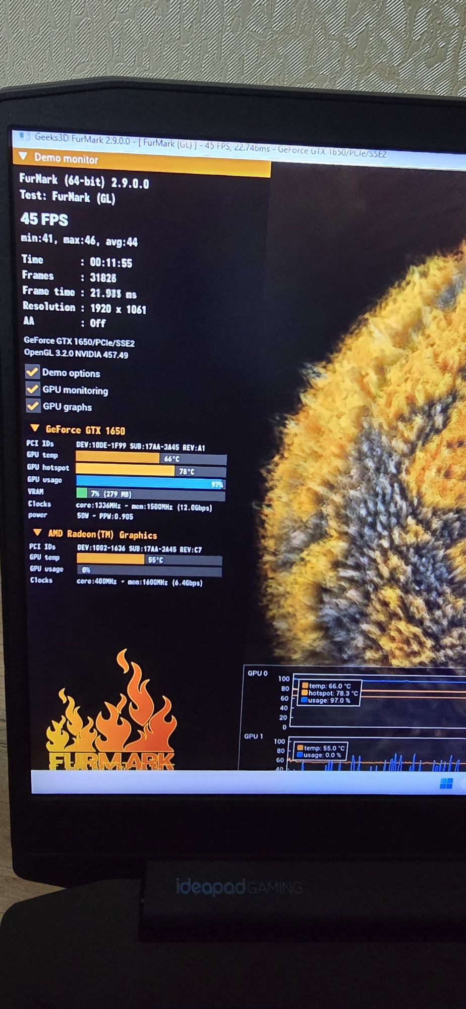 Продам игровой ноутбук Lenovo Ideapad Gaming 3,16 ОЗУ\SSD 512\GTX 1650