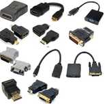 Переходник VGA-HDMI VGA-DVI HDMI-DVI DisplayPort-HDMI Атырау от 1000тг
