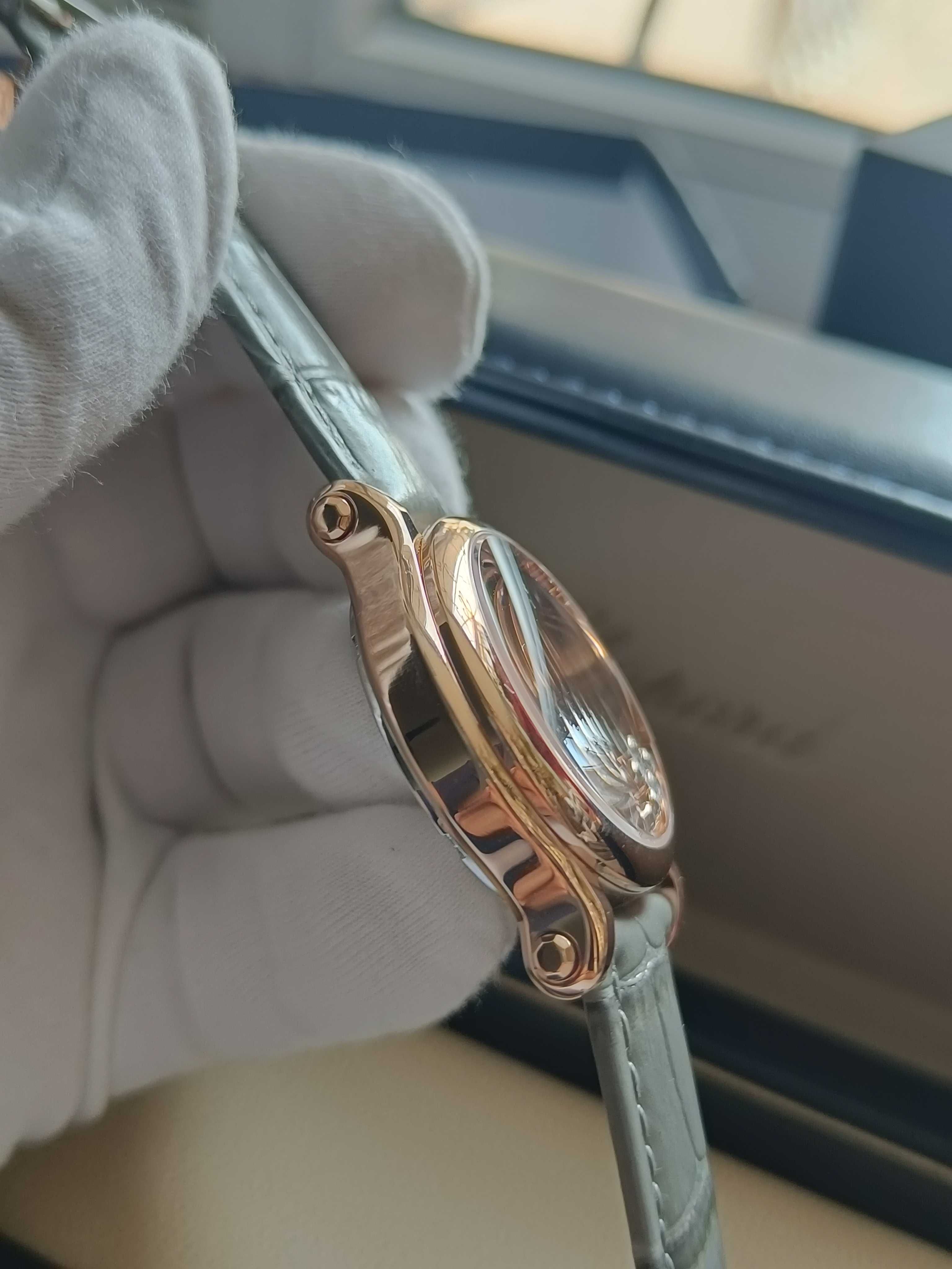 Женские часы Chopard Шопард с плавающими цирконами
