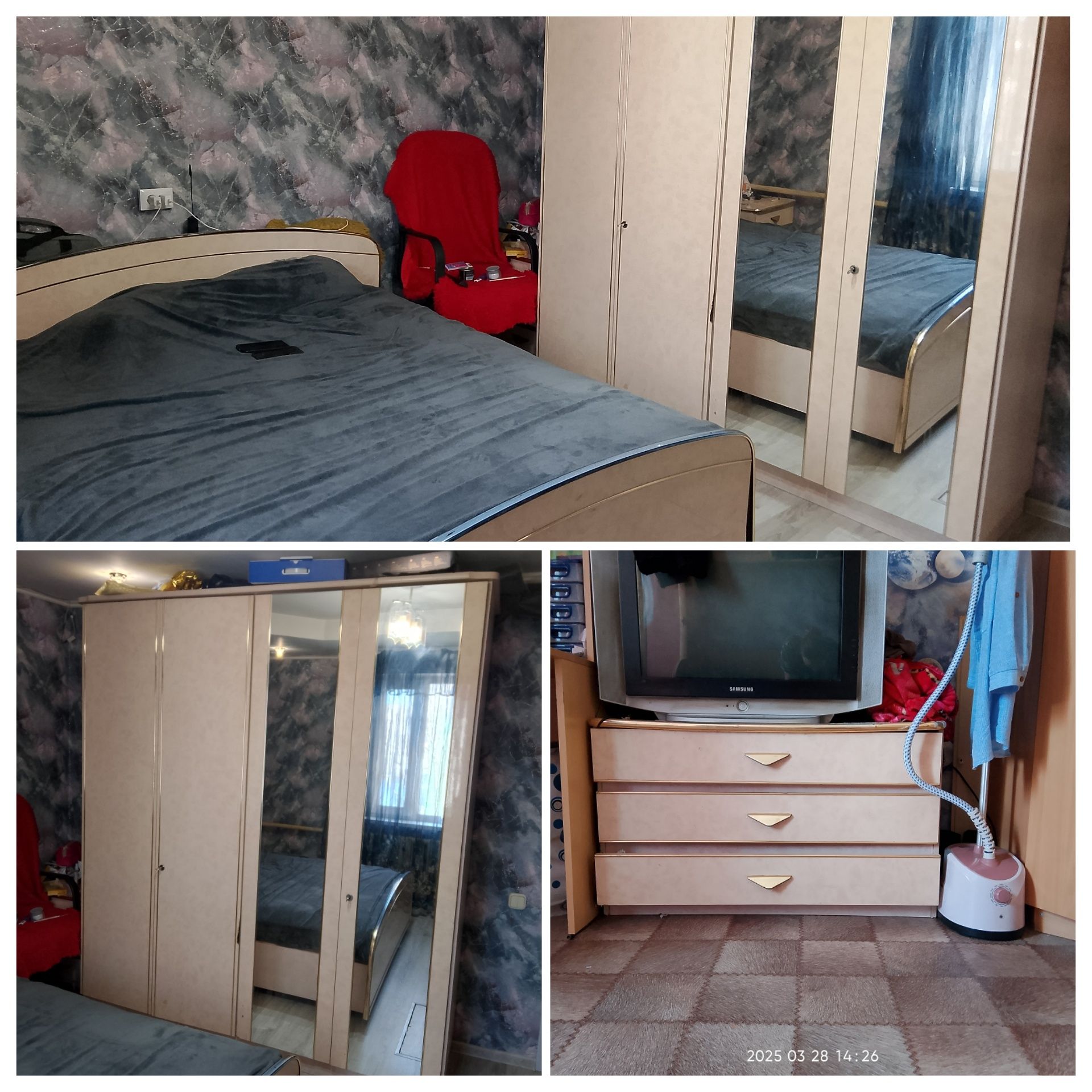 Продам спальный гарнитур без матраса