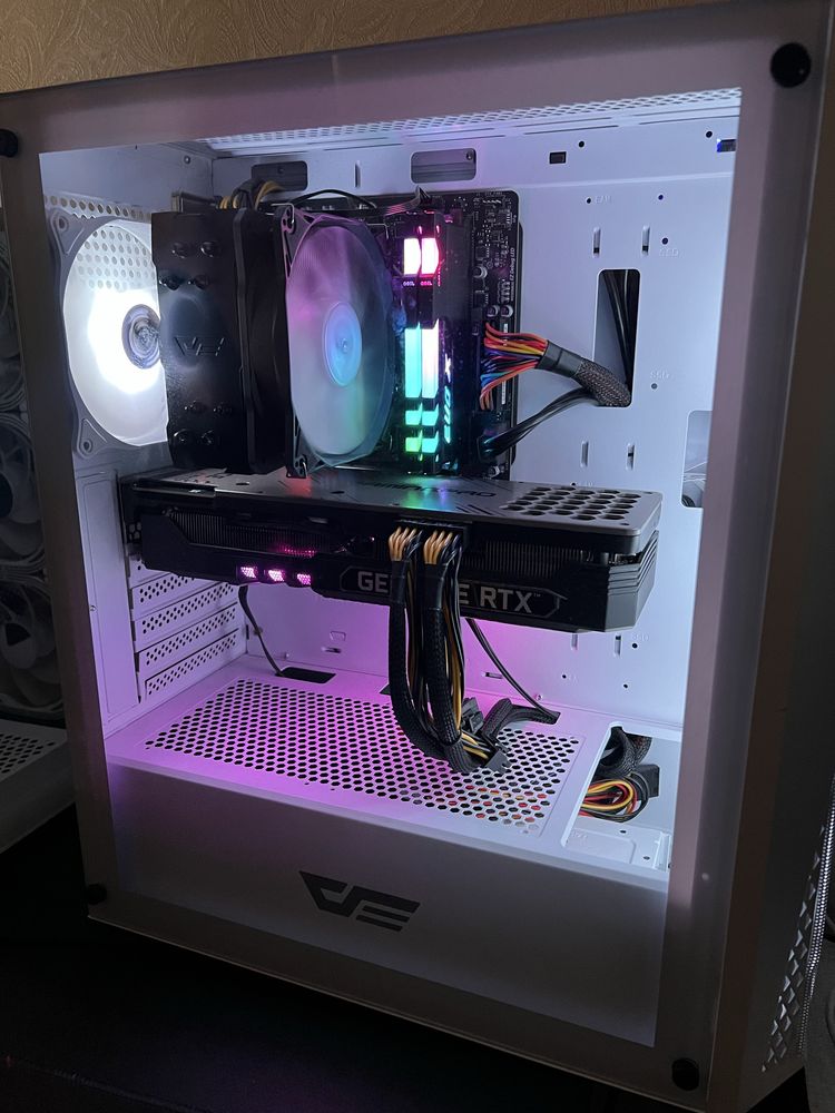 Игровой компьютер в полном комплекте core i5 12400f rtx 3080