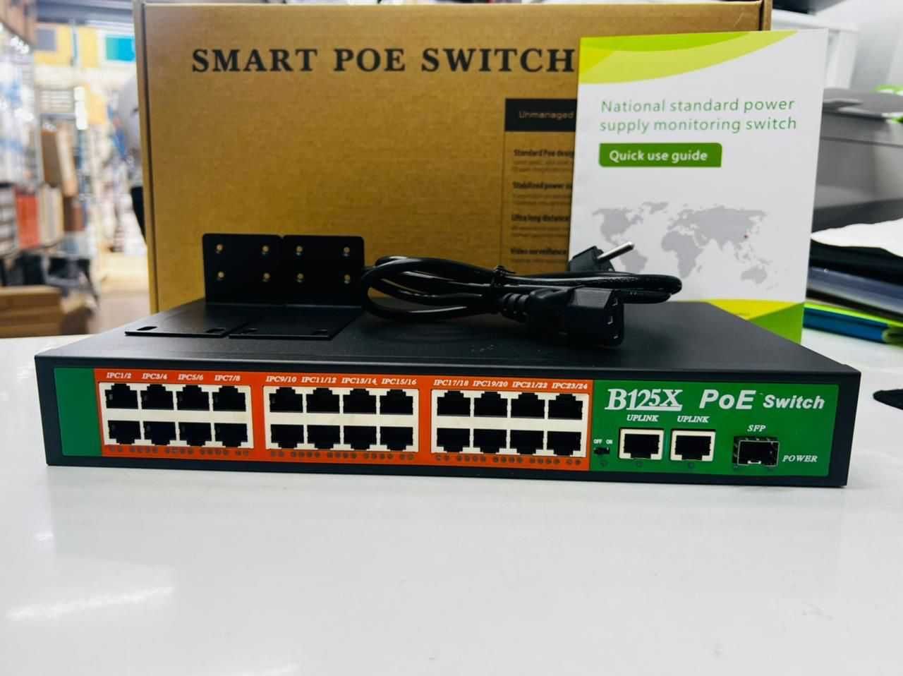 Коммутатор сетевой на 6 портов коммутатор poe switch 4порт