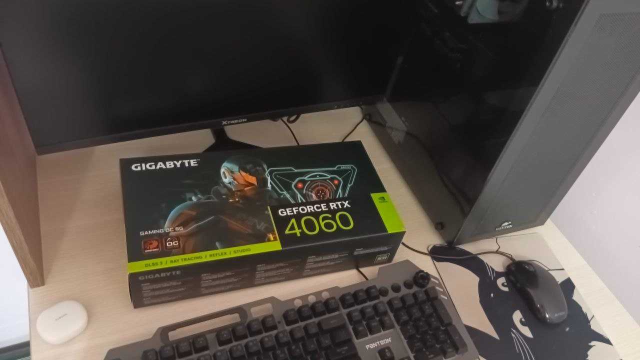 Новый игровой ПК Intel Core i5 12400F/4060/32 ГБ ОЗУ/SSD 1500ГБ